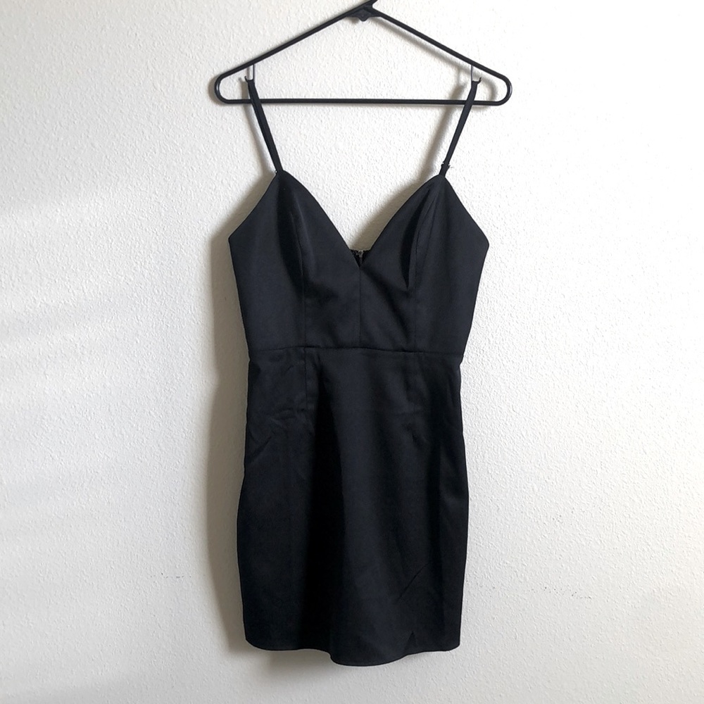 Black NBD x The Naven Twins mini dress